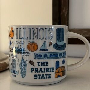 Starbucks Been There Series Coffee Mugs ILLINOIS